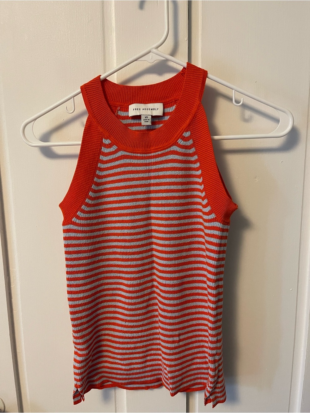 Free Assembly Striped Knit Tank